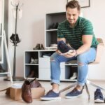 Calçados confortáveis para homens estilo com bem-estar